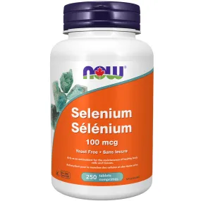 NOW Selenium 100mcg 250 Tabs