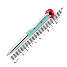 Online Piccolo Ballpoint Pen - Pastel Turquoise (Mini Sized with Stylus)