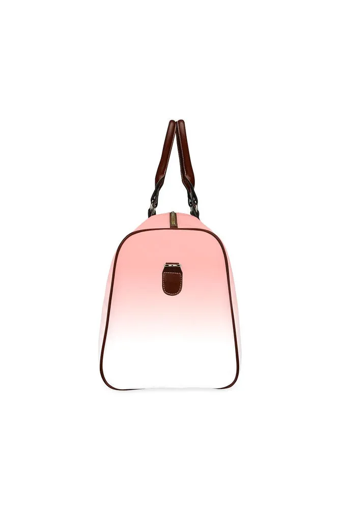 Peach Ombre/Gradient Waterproof Travel Bag/Small
