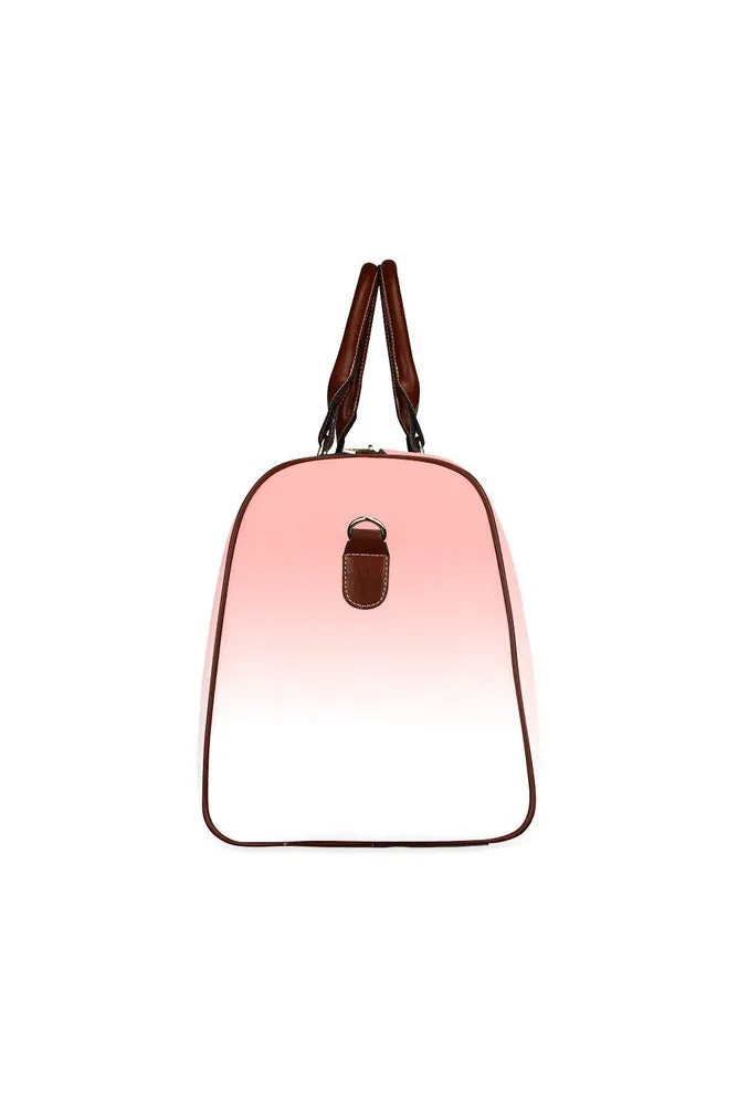 Peach Ombre/Gradient Waterproof Travel Bag/Small