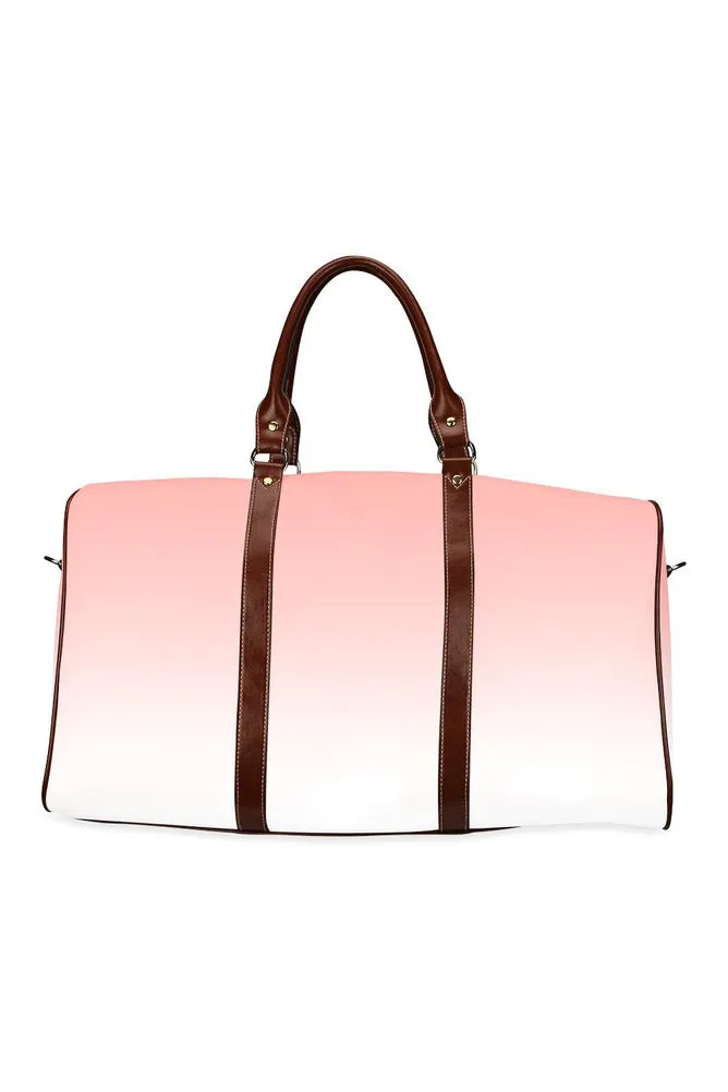 Peach Ombre/Gradient Waterproof Travel Bag/Small