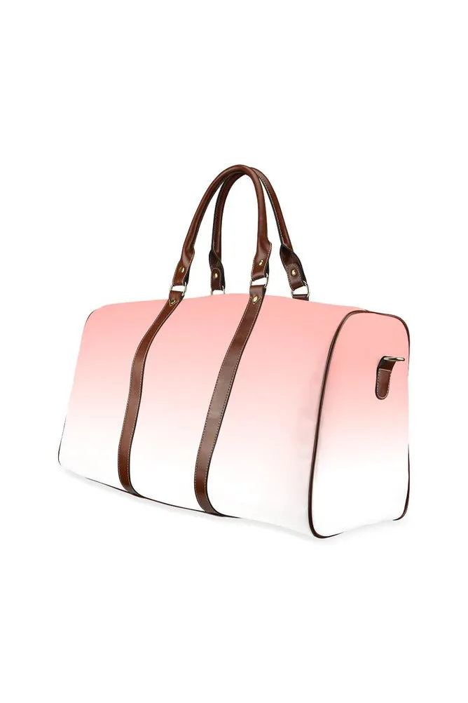 Peach Ombre/Gradient Waterproof Travel Bag/Small