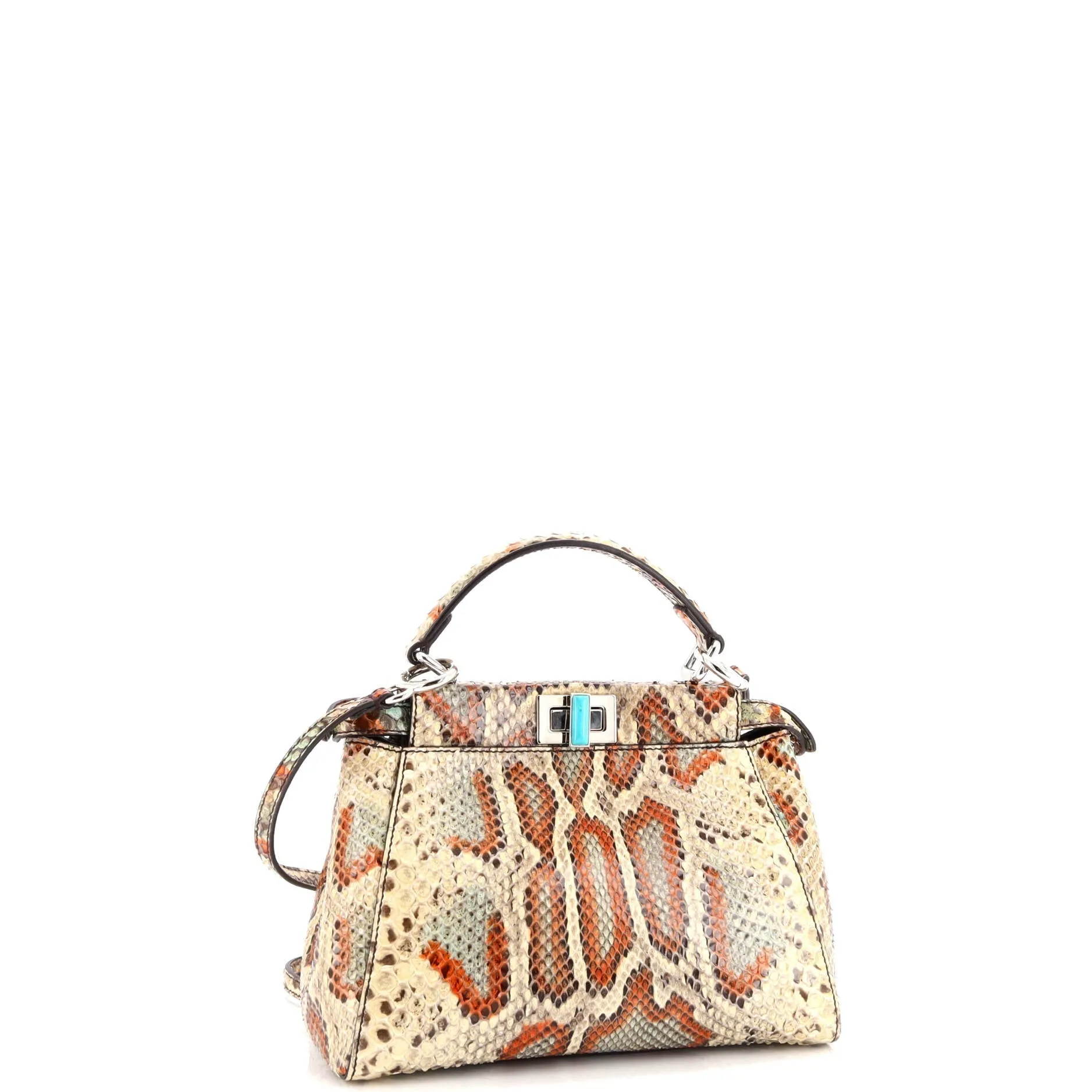 Peekaboo Bag Python Mini