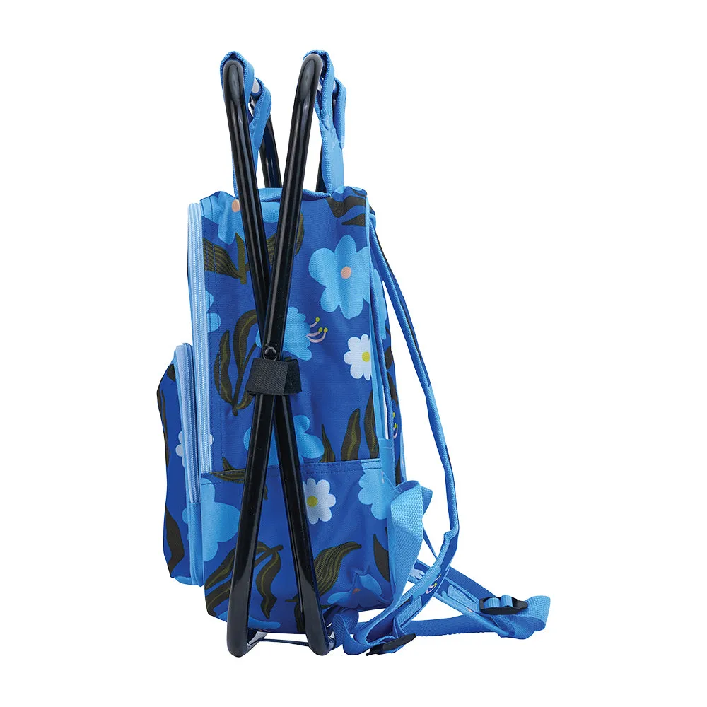 Picnic Cooler Chair - Nocturnal Blooms