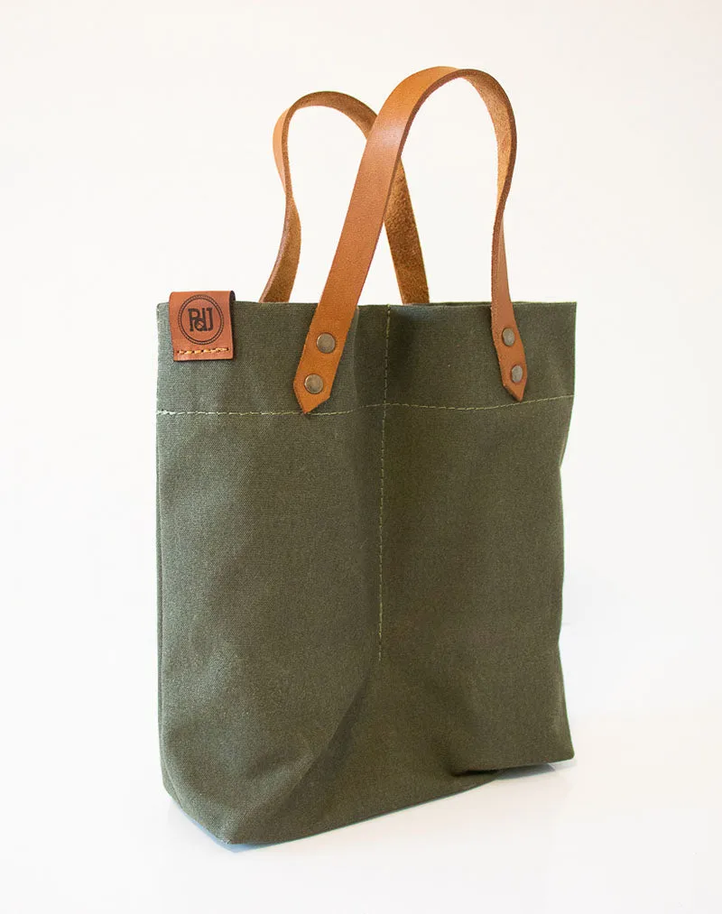 Pieter de Jager – Wine Bag – Olive Green
