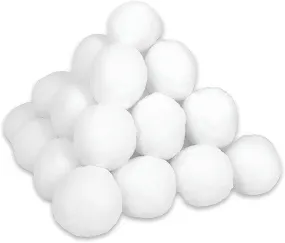 Poppy Crafts Fluffy Cotton Snowballs 50 Pack