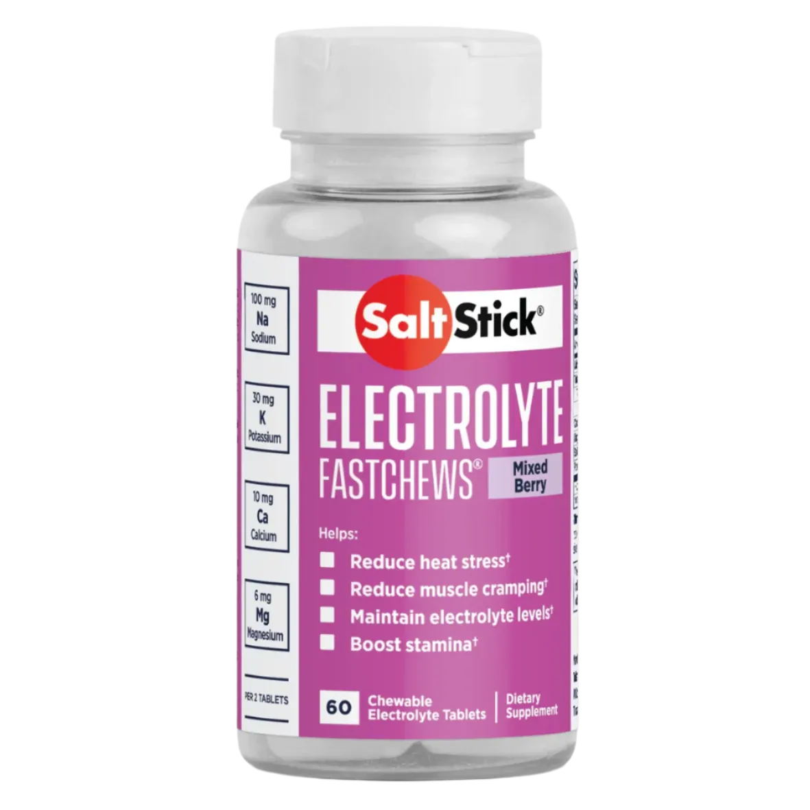SaltStick - Electrolyte FastChews - Mixed Berry