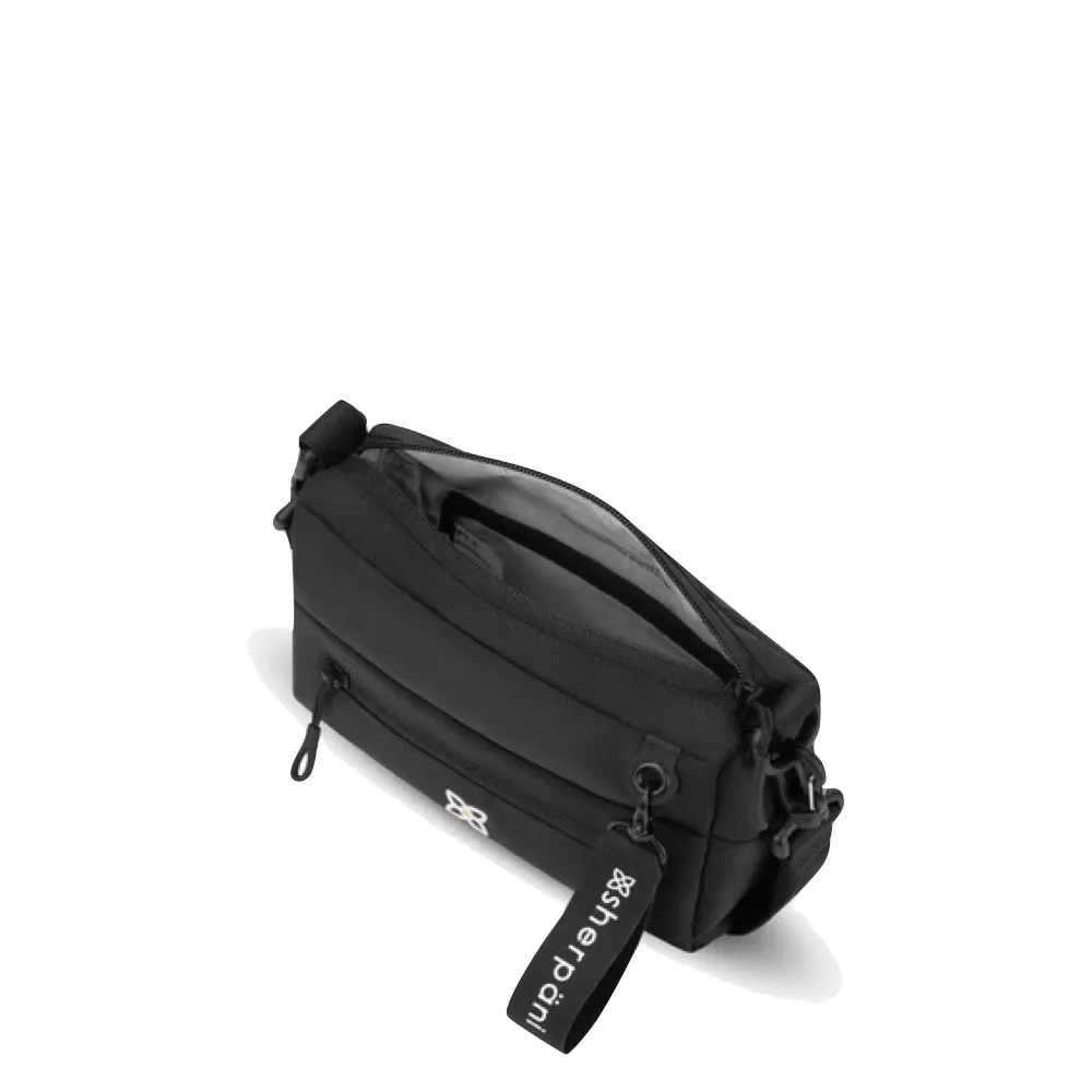 Sherpani Skye Mini Crossbody Bag in Raven Black