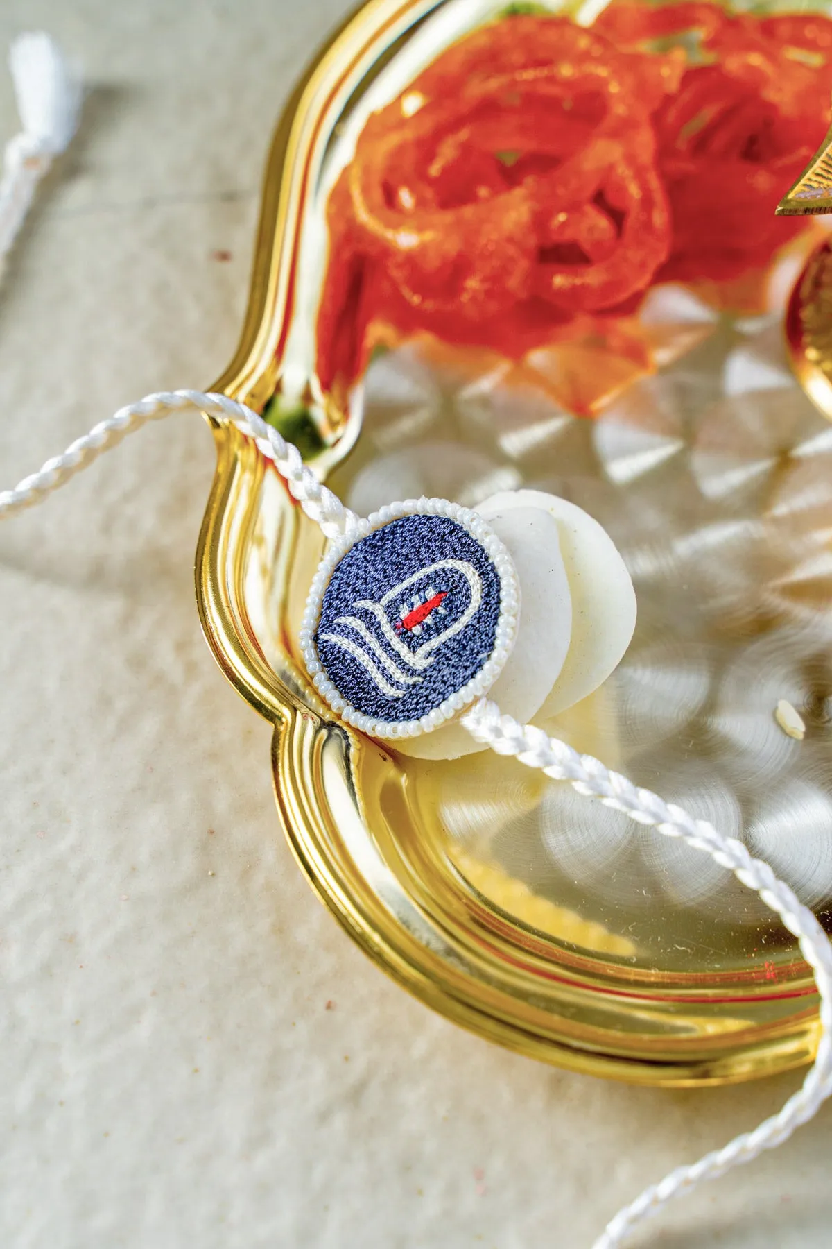 Shivashakti Embroidered Rakhi