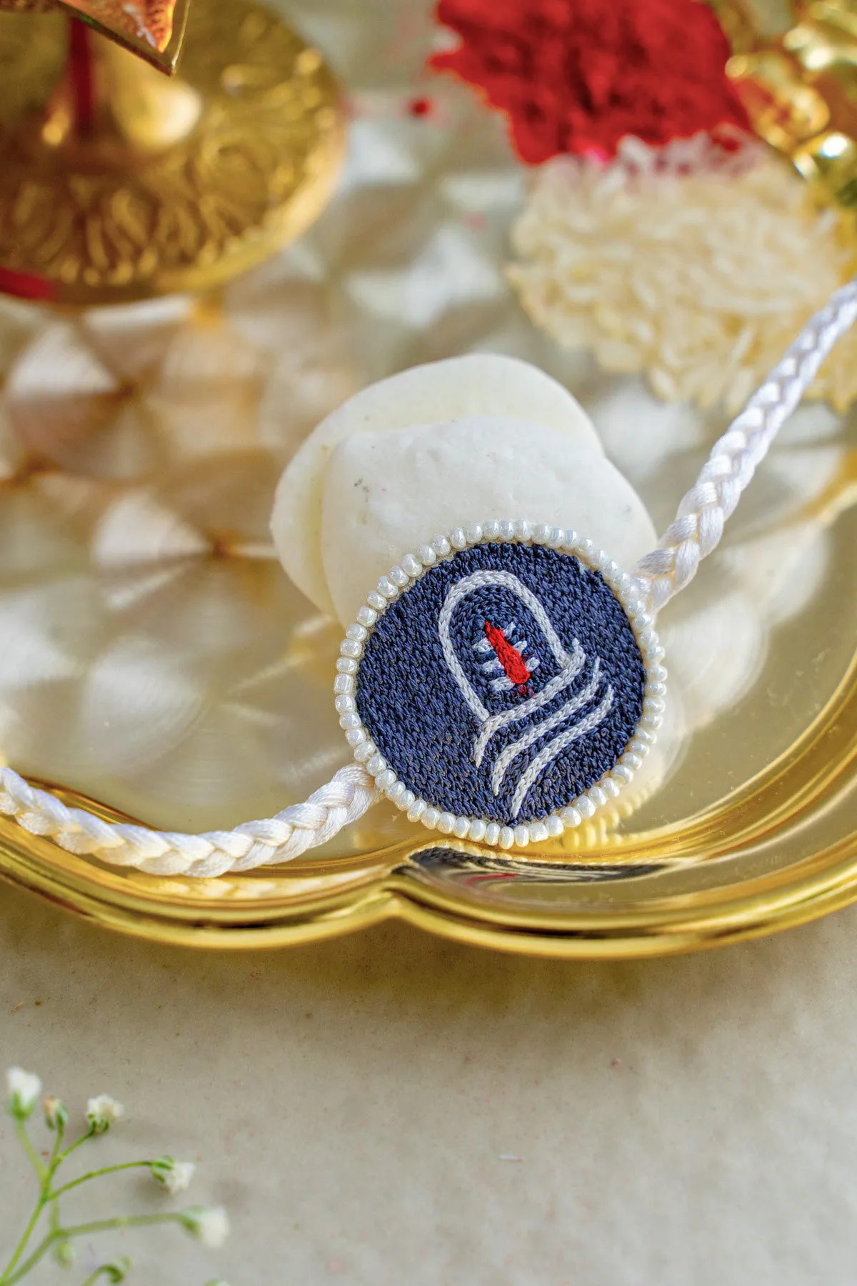 Shivashakti Embroidered Rakhi