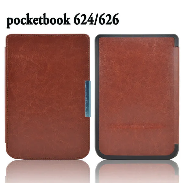 Silk printing book cover case for Pocketbook basic touch lux 2 614/624/626 pocketbook 626 plus ereader