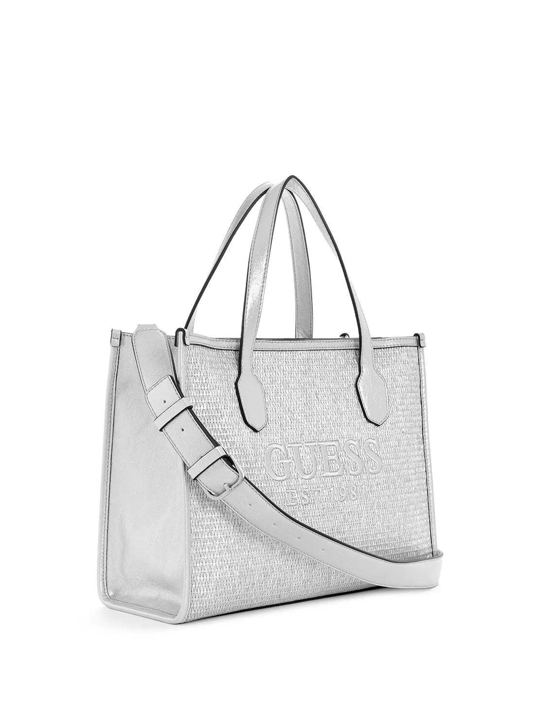 Silver Silvana Tote Bag
