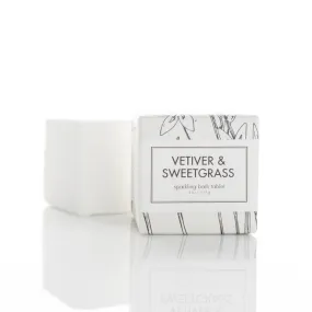 Sparkling Bath Tablets - Vetiver & Sweetgrass