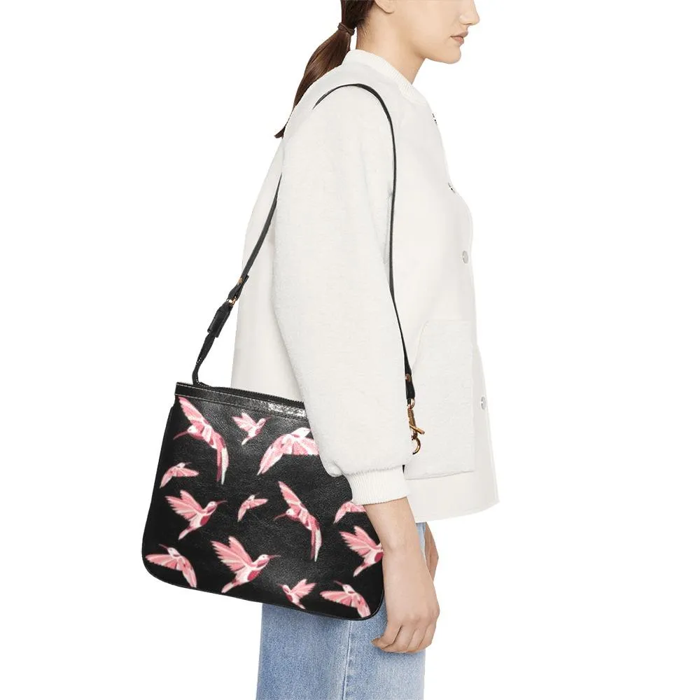 Strawberry Black Small Shoulder Bag