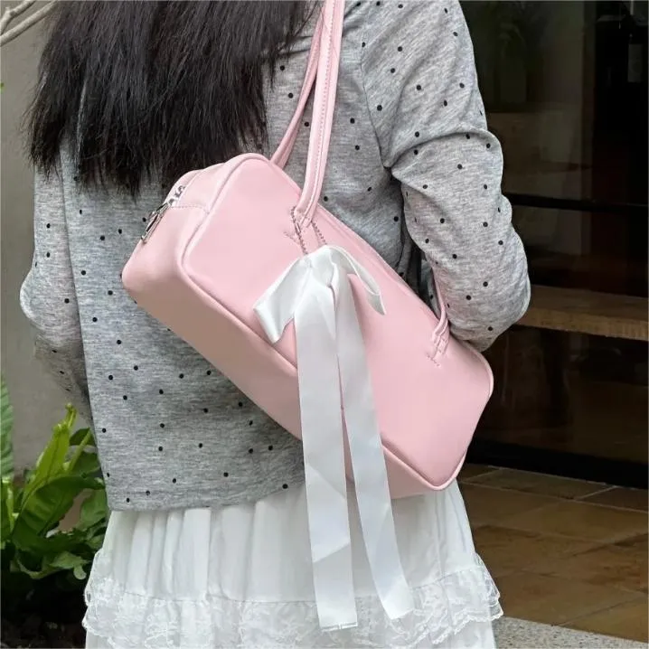 Sweet Ribbon Bowknot Shoulder Bag