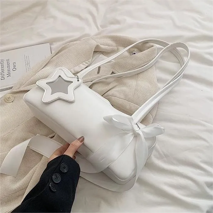 Sweet Ribbon Bowknot Shoulder Bag