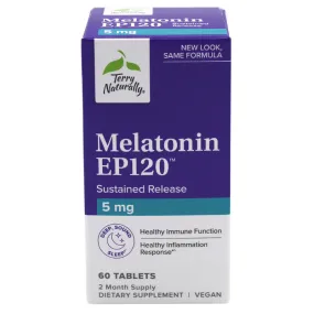 Terry Naturally Melatonin 5mg Sustained Release 60ct