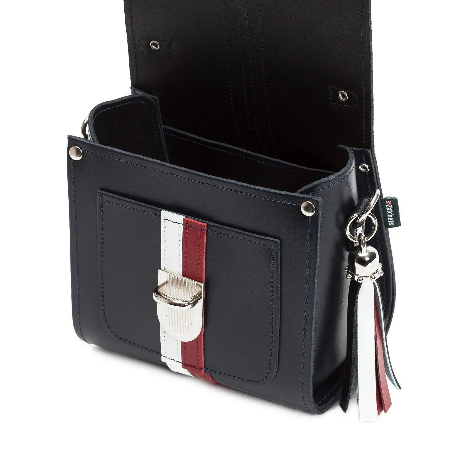 The Euro - Handmade Leather Sugarcube Handbag, British Edit