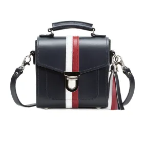 The Euro - Handmade Leather Sugarcube Handbag, British Edit