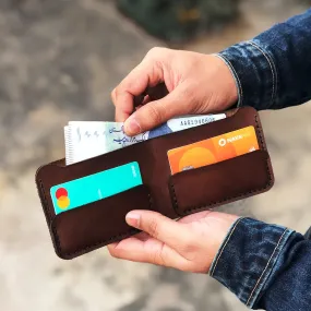 The Vortex: A Leather Bifold Wallet