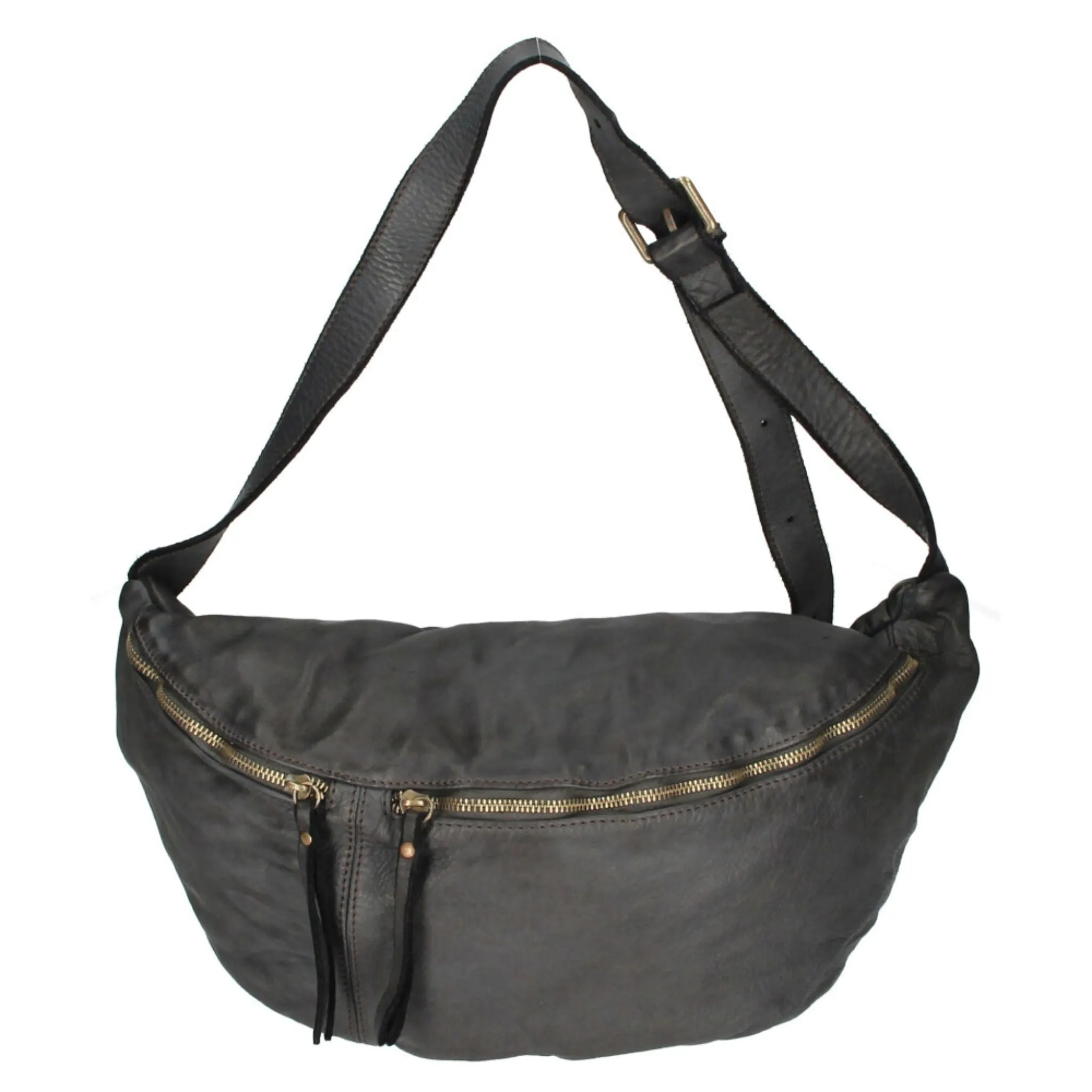 The X Large Washed Leather BumBag
