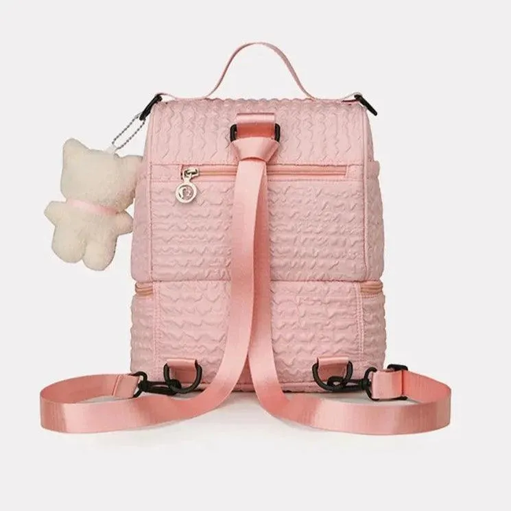 TSB85 Cool Backpacks For Children's Girls - Diaper Bags - Bunny Pattern