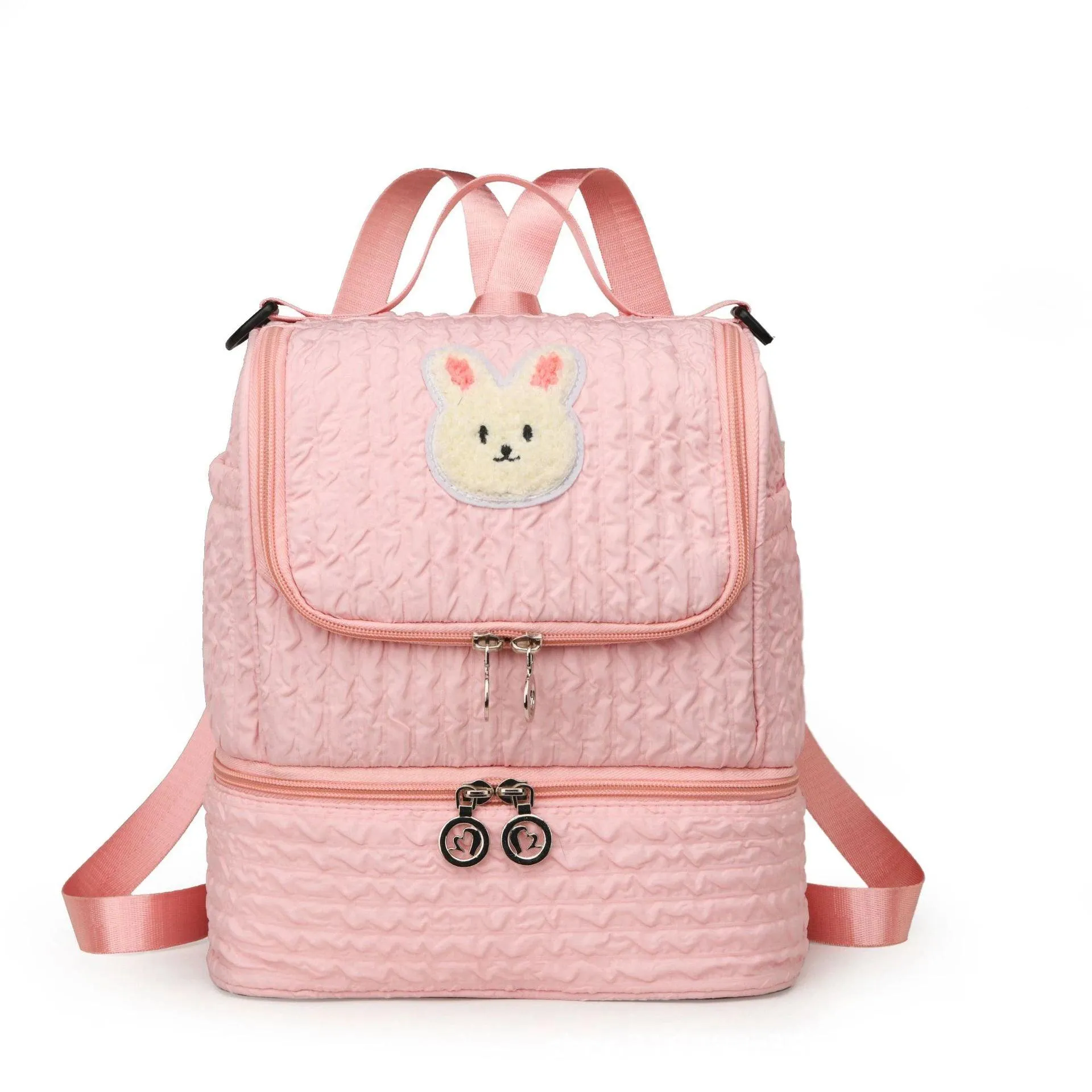 TSB85 Cool Backpacks For Children's Girls - Diaper Bags - Bunny Pattern