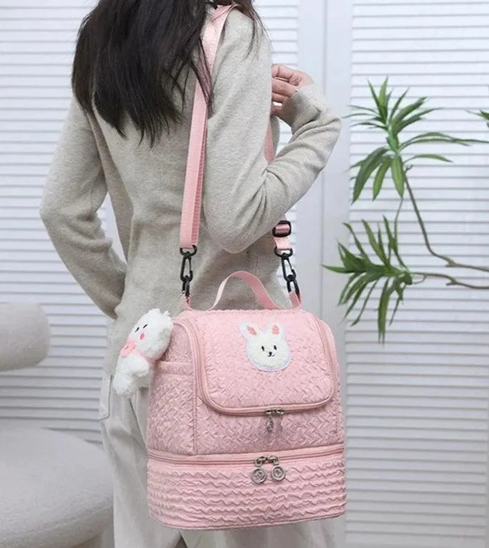 TSB85 Cool Backpacks For Children's Girls - Diaper Bags - Bunny Pattern