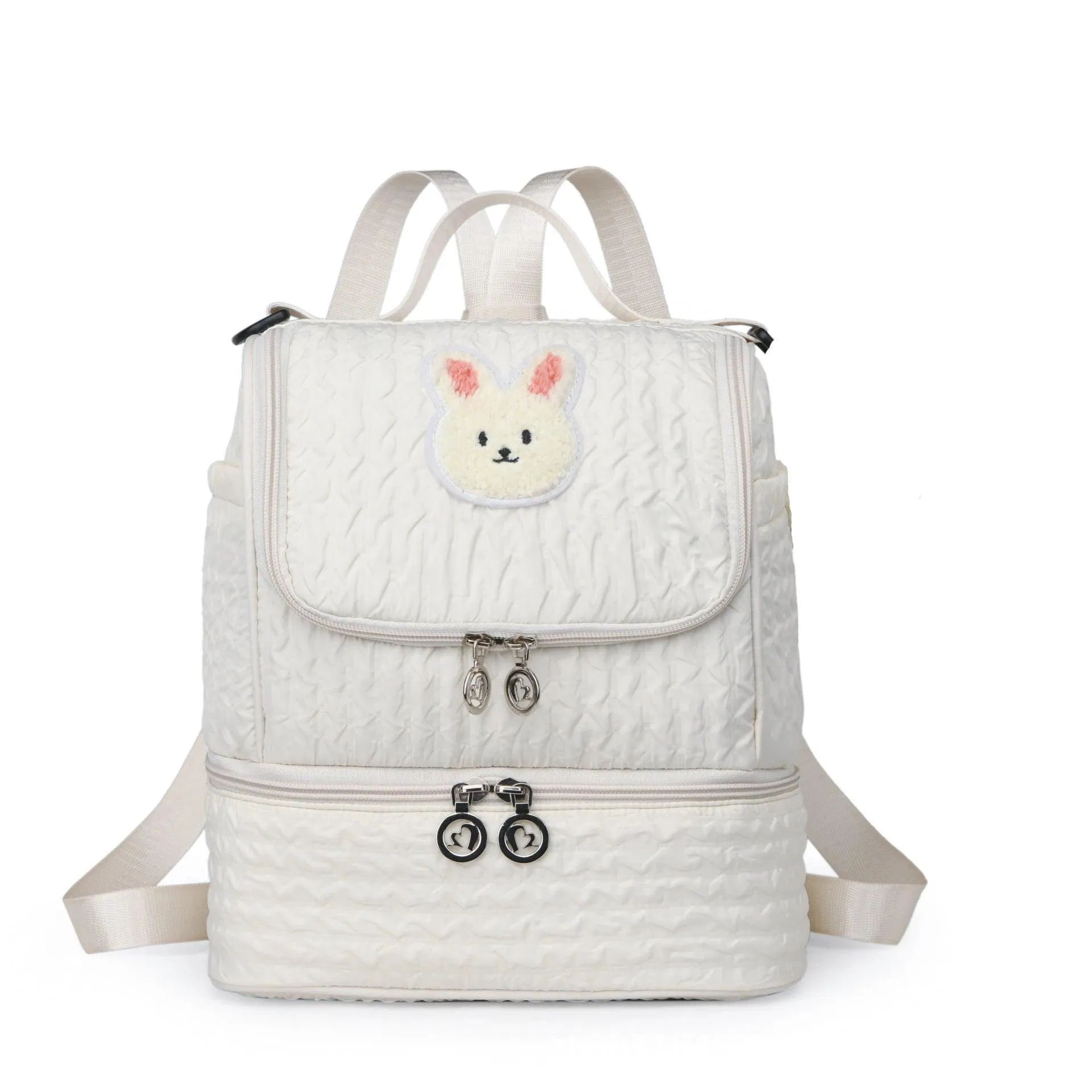 TSB85 Cool Backpacks For Children's Girls - Diaper Bags - Bunny Pattern