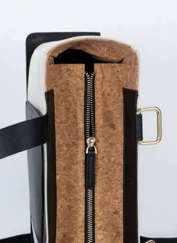 Urban Hybrid Canvas Structured Tote Backpack