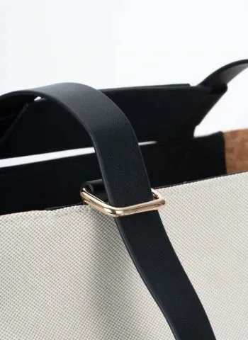Urban Hybrid Canvas Structured Tote Backpack