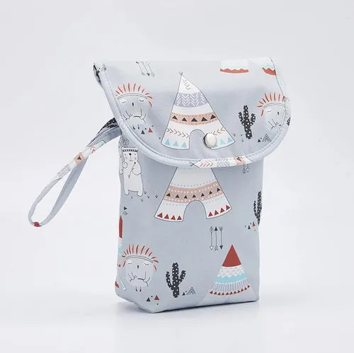 Waterproof Baby Nappy Storage Bag Nappy Bag Outdoor Portable Bag Nappy