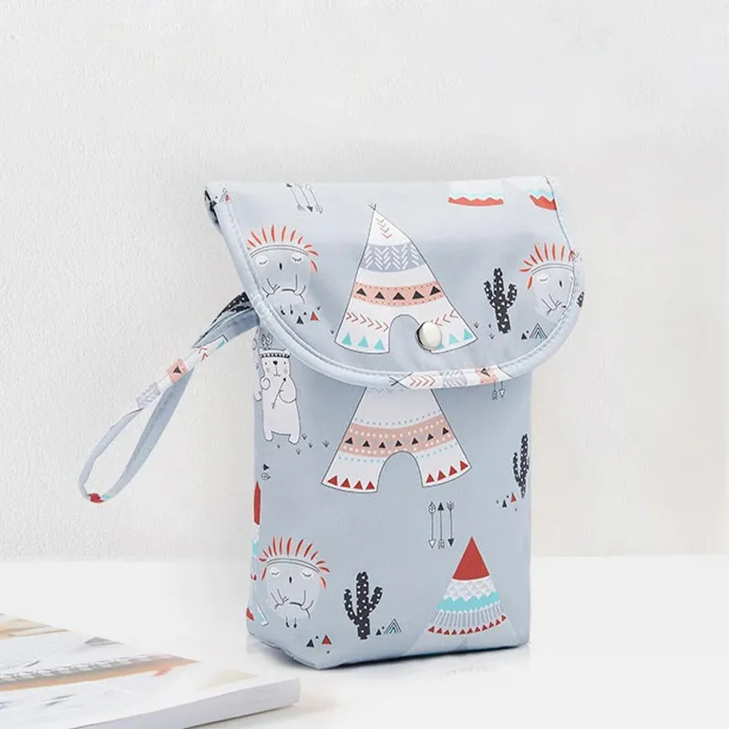Waterproof Baby Nappy Storage Bag Nappy Bag Outdoor Portable Bag Nappy