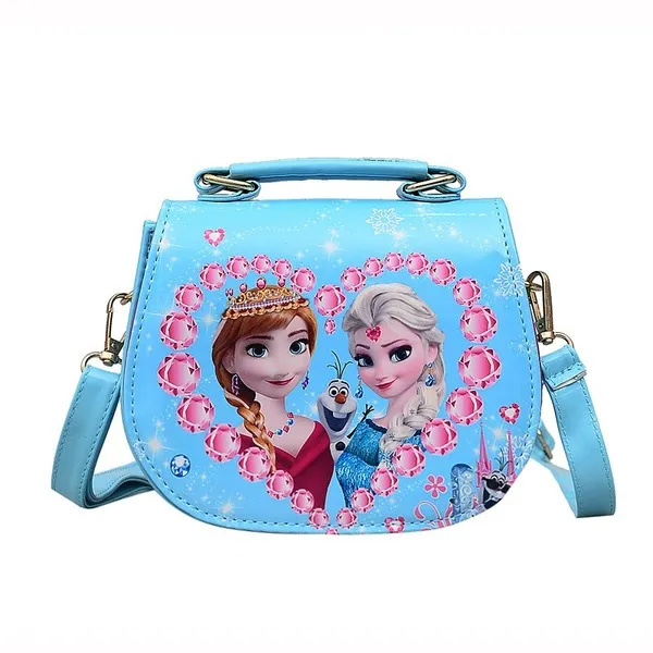 Wholesale blue pu batch kids backpack (F) JDC-SD-JiaQ105